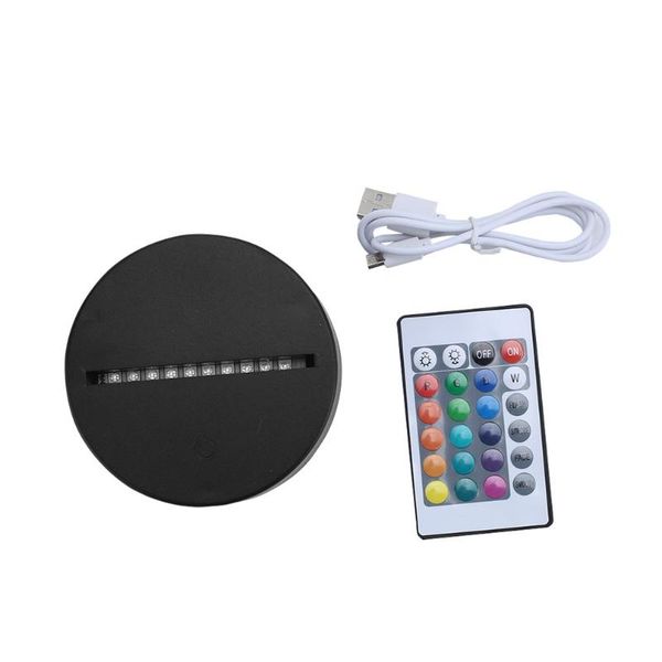 lamp bases for 3d illusion night light 7 colors touch switch remote control replacement base table desk lamps other lighting system
lamp bases for 3d illusion night light 7 colors touch switch remote control replacement base table desk lamps other lighting system