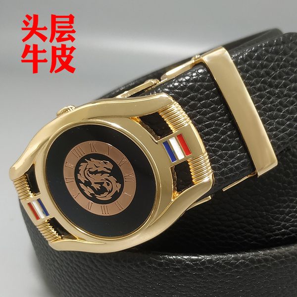 straight personality men's leather automatic buckle fashion business leisure belt new, Black;brown
straight personality men's leather automatic buckle fashion business leisure belt new, Black;brown