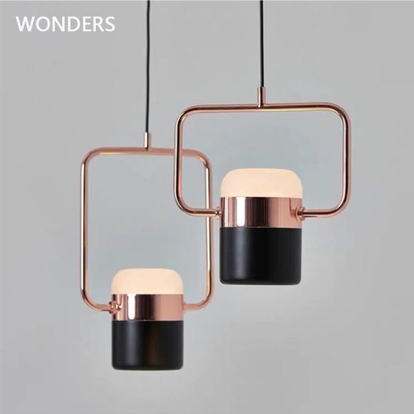 pendant lamps nordic simple postmodern led lights plated rose gold wrought iron suspension lamp dining room bedroom hanglamp
pendant lamps nordic simple postmodern led lights plated rose gold wrought iron suspension lamp dining room bedroom hanglamp