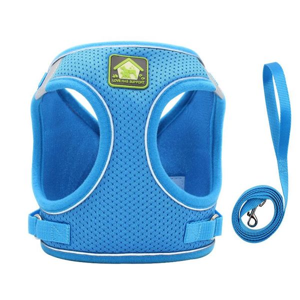 xs-xl vest style dog harness and leash set reflective breathable collars harnesses for chihuahua small puppy pet & leashes
xs-xl vest style dog harness and leash set reflective breathable collars harnesses for chihuahua small puppy pet & leashes