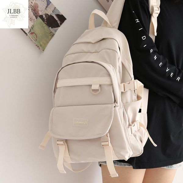 backpack solid color female for girls korean large-capacity school bag teenage girl boy students college
backpack solid color female for girls korean large-capacity school bag teenage girl boy students college