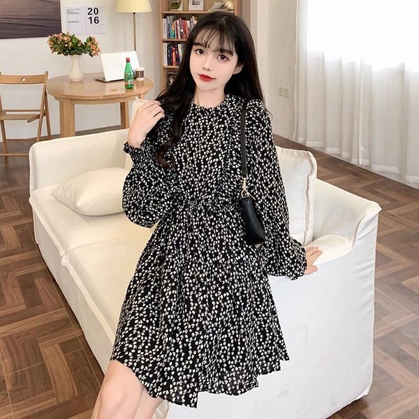 casual dresses autumn fashion ladies dress 2021 french style restoring ancient ways collect waist show thin chiffon floral, Black;gray
casual dresses autumn fashion ladies dress 2021 french style restoring ancient ways collect waist show thin chiffon floral, Black;gray