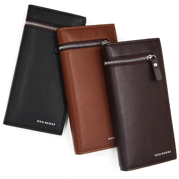 men's long wallet large capacity card pack multi-card driver's license set wallets, Red;black
men's long wallet large capacity card pack multi-card driver's license set wallets, Red;black