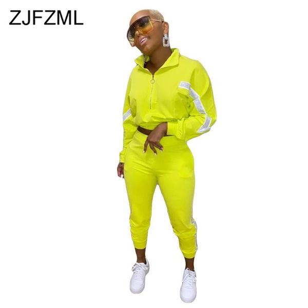 women's tracksuits neon green two piece sweatsuit autumn clothes for women zipper up long sleeve hoodie and sport sweatpant white strip, Gray
women's tracksuits neon green two piece sweatsuit autumn clothes for women zipper up long sleeve hoodie and sport sweatpant white strip, Gray