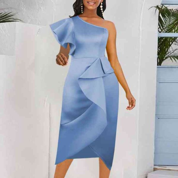 women party dress ruffles one shoulder bodycon night out date birthday event elastic backless celebrate vestidos gowns 210416, Black;gray
women party dress ruffles one shoulder bodycon night out date birthday event elastic backless celebrate vestidos gowns 210416, Black;gray