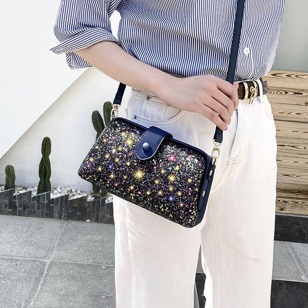 sequin women's bags 2021 fashion korean version of single shoulder crossbody net red texture temperament small square bag
sequin women's bags 2021 fashion korean version of single shoulder crossbody net red texture temperament small square bag