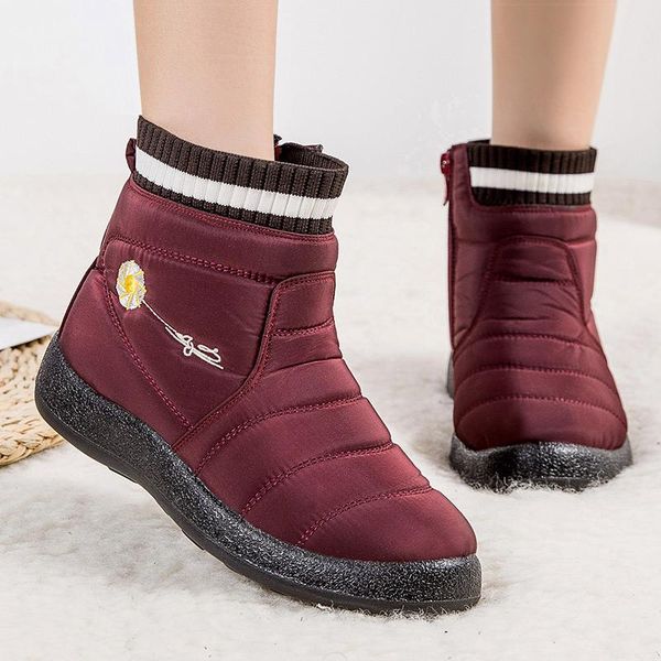 boots women plus size winter for waterproof snow footwear femmes bottes ankle zipper shoes woman, Black
boots women plus size winter for waterproof snow footwear femmes bottes ankle zipper shoes woman, Black