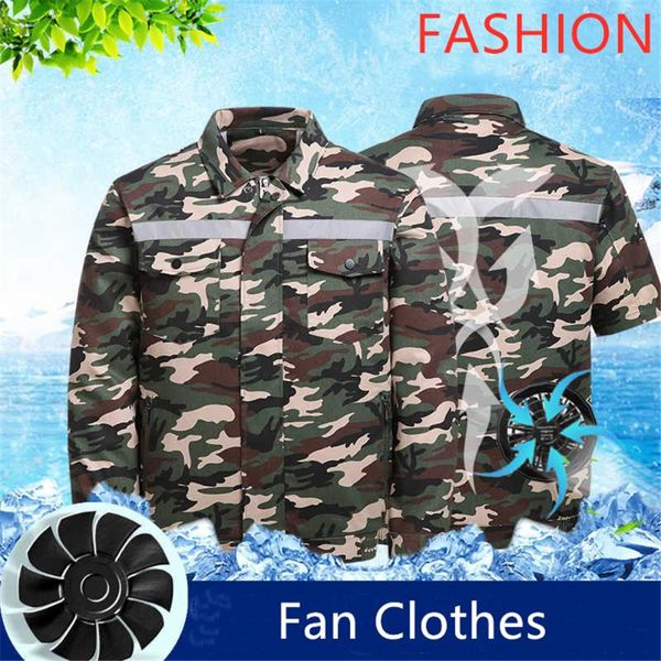 men's jackets summer cotton cooling air-conditioning clothing for men clothes with fan labor protection heatstroke overalls outerwear, Black;brown
men's jackets summer cotton cooling air-conditioning clothing for men clothes with fan labor protection heatstroke overalls outerwear, Black;brown