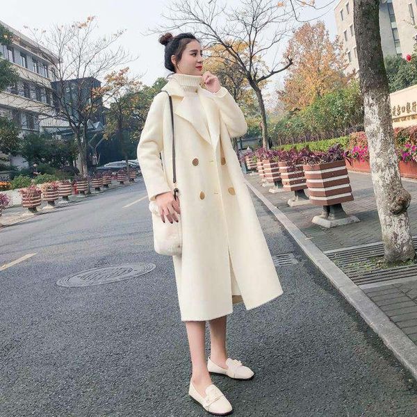 women's trench coats white tweed coat in autumn middle long 2021 winter fashion knee high hepburn small, Tan;black
women's trench coats white tweed coat in autumn middle long 2021 winter fashion knee high hepburn small, Tan;black