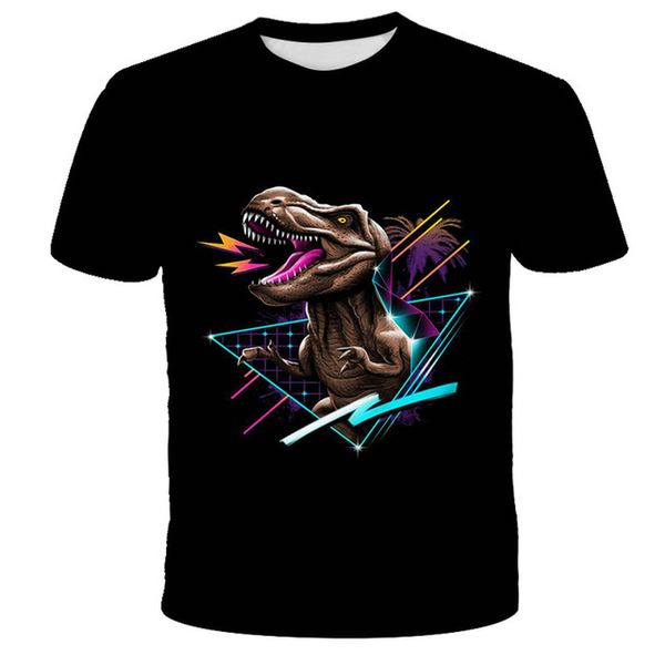 black dinosaur children 3d printing t-shirt animal print summer daily sports round neck short sleeve high quality, Blue
black dinosaur children 3d printing t-shirt animal print summer daily sports round neck short sleeve high quality, Blue