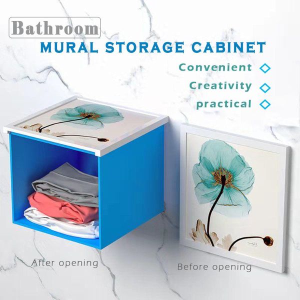 bathroom storage & organization mural cabinet wall-mounted type clothes rack foldable for toilet punch box
bathroom storage & organization mural cabinet wall-mounted type clothes rack foldable for toilet punch box