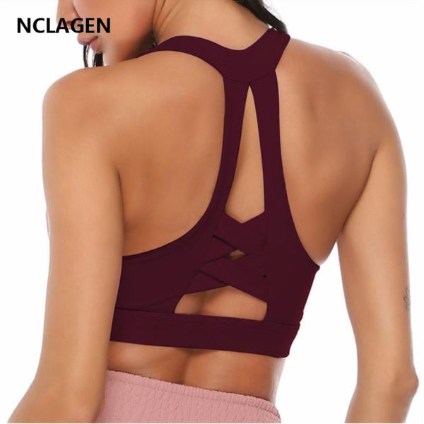 gym clothing nclagen yoga bras push-up bodybuilding shockproof motion beautiful back vest women's underwear sports workout fitness top, White;black
gym clothing nclagen yoga bras push-up bodybuilding shockproof motion beautiful back vest women's underwear sports workout fitness top, White;black