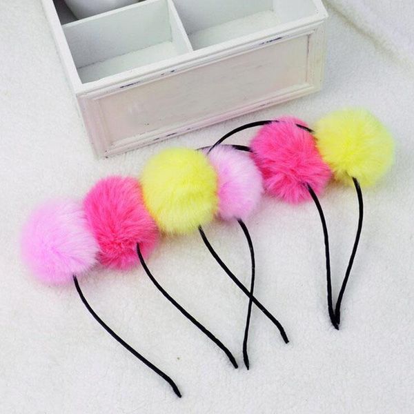 colorful soft fluffy prom pom ball headband faux fur pompom hairband birthday party favor
colorful soft fluffy prom pom ball headband faux fur pompom hairband birthday party favor
