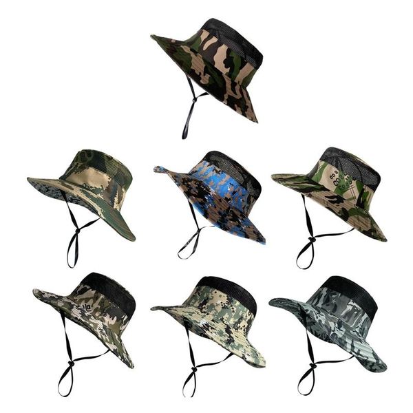 wide brim hats camouflage bucket hat hunting fishing outdoor military sun, Blue;gray
wide brim hats camouflage bucket hat hunting fishing outdoor military sun, Blue;gray