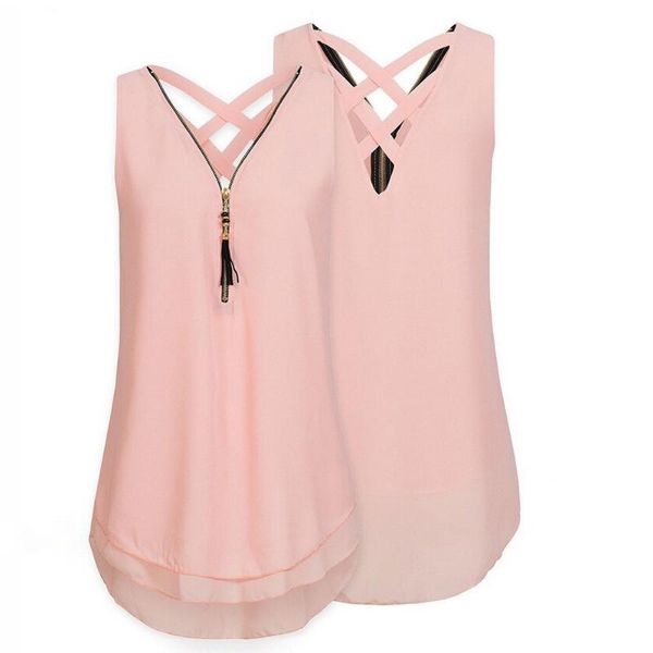 women's tanks & camis tank streetwear women loose sleeveless cross back hem layed zipper v-neck t shirts haut femme #ce2, White
women's tanks & camis tank streetwear women loose sleeveless cross back hem layed zipper v-neck t shirts haut femme #ce2, White