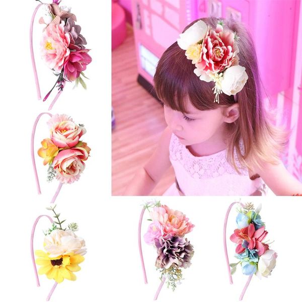 hair accessories fashion artificial flower band for kids girls wedding party barrettes, Slivery;white
hair accessories fashion artificial flower band for kids girls wedding party barrettes, Slivery;white