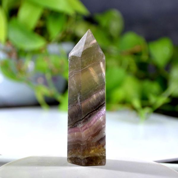 decorative objects & figurines natural colorful fluorite hexagonal column crystal point healing wand mineral home decoration stone study roo
decorative objects & figurines natural colorful fluorite hexagonal column crystal point healing wand mineral home decoration stone study roo
