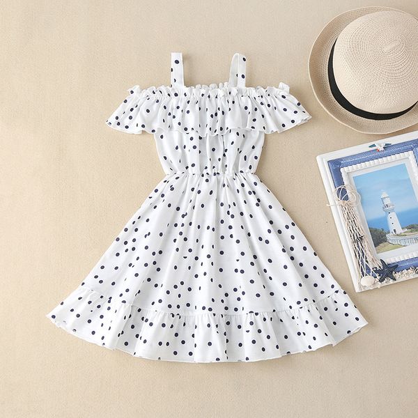 new girls' suspender pure color pleated skirt children's gathered waist korean ruffle dot casual dress, Blue
new girls' suspender pure color pleated skirt children's gathered waist korean ruffle dot casual dress, Blue