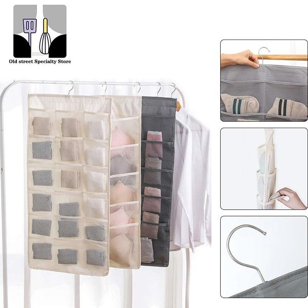 15/24/30/36 mesh double-sided hanging bag, socks, bra, underwear storage cabinet boxes & bins
15/24/30/36 mesh double-sided hanging bag, socks, bra, underwear storage cabinet boxes & bins