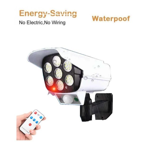 solar lamps remote motion sensor lamp waterproof fake dummy camera outdoor powered imitation simulation security surveillance c
solar lamps remote motion sensor lamp waterproof fake dummy camera outdoor powered imitation simulation security surveillance c