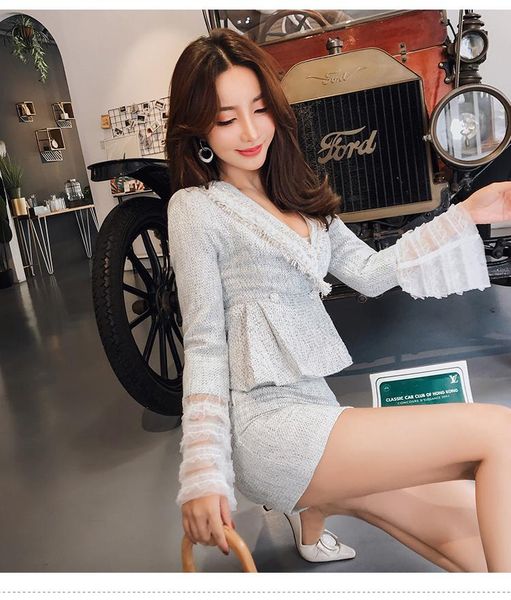 women's suits & blazers white long sleeves blazer with dress winter naist homespun, White;black
women's suits & blazers white long sleeves blazer with dress winter naist homespun, White;black