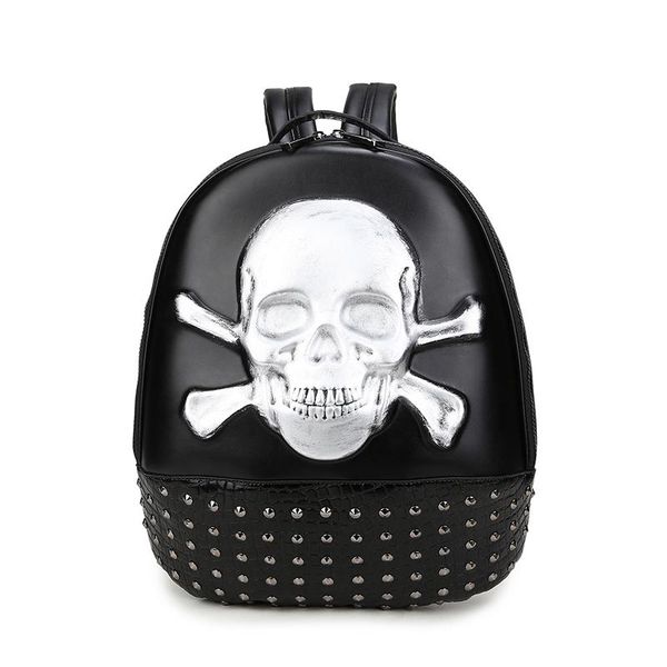 backpack 3d skull shoulder bags for men punk rock school gothic casual fashion rivets leather boy guys
backpack 3d skull shoulder bags for men punk rock school gothic casual fashion rivets leather boy guys
