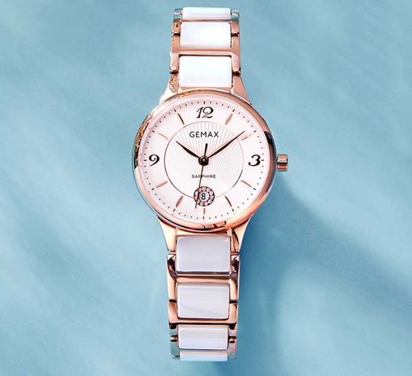 wristwatches gemax white ceramic ladies watch with small straps, waterproof and simple temperament, Slivery;brown
wristwatches gemax white ceramic ladies watch with small straps, waterproof and simple temperament, Slivery;brown