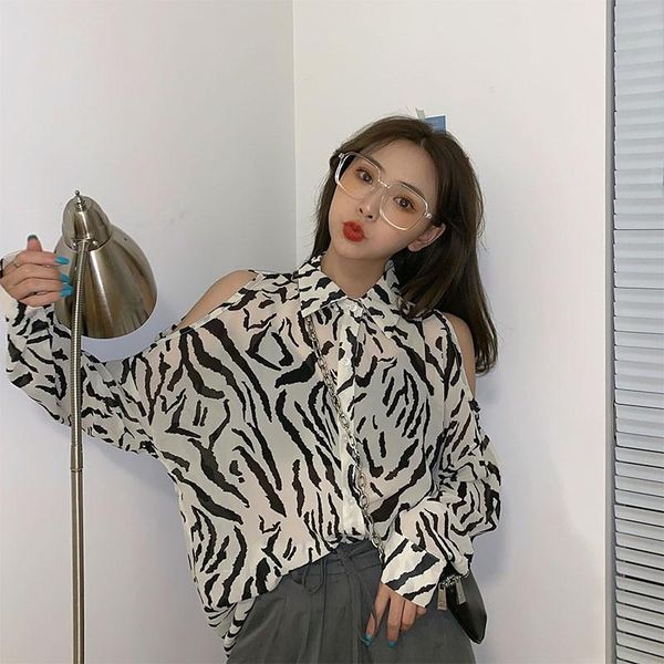 women long sleeve leopard blouse ladies ol shirt party off-the-shoulder bf wind streetwear blusas femininas 2021 women's blouses &, White
women long sleeve leopard blouse ladies ol shirt party off-the-shoulder bf wind streetwear blusas femininas 2021 women's blouses &, White
