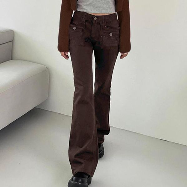 women's jeans 2021 woman harajuku spring high waist ladies flare pants khaki brown solid skinny street denim cargo, Blue
women's jeans 2021 woman harajuku spring high waist ladies flare pants khaki brown solid skinny street denim cargo, Blue