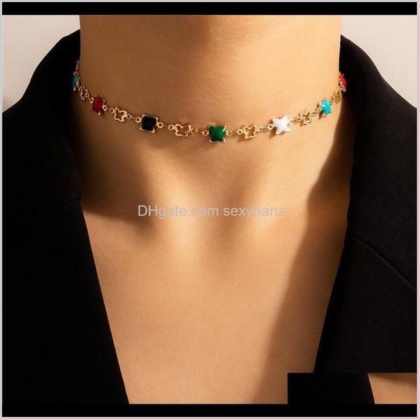 necklaces & pendants drop delivery 2021 romantic women colorful star chokers gold charm pendant short necklace fashion jewelry gift 4qhbm, Silver
necklaces & pendants drop delivery 2021 romantic women colorful star chokers gold charm pendant short necklace fashion jewelry gift 4qhbm, Silver