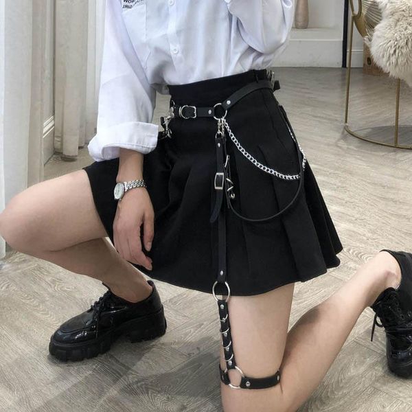 belts woman punk hiphop heart belt chain leather harness leg gothic adjustable body waist strap girl dress jeans skirt waistband, Black;brown
belts woman punk hiphop heart belt chain leather harness leg gothic adjustable body waist strap girl dress jeans skirt waistband, Black;brown