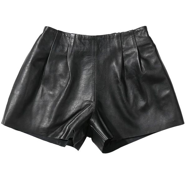 skirts women black real leather suit short pants high waist sashes pockets 2021 office ladies genuine trousers
skirts women black real leather suit short pants high waist sashes pockets 2021 office ladies genuine trousers