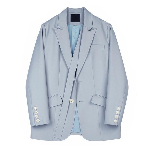 fashion spring autumn women blue brief stitch big size blazer lapel long sleeve loose fit suits jacket women's & blazers, White;black
fashion spring autumn women blue brief stitch big size blazer lapel long sleeve loose fit suits jacket women's & blazers, White;black