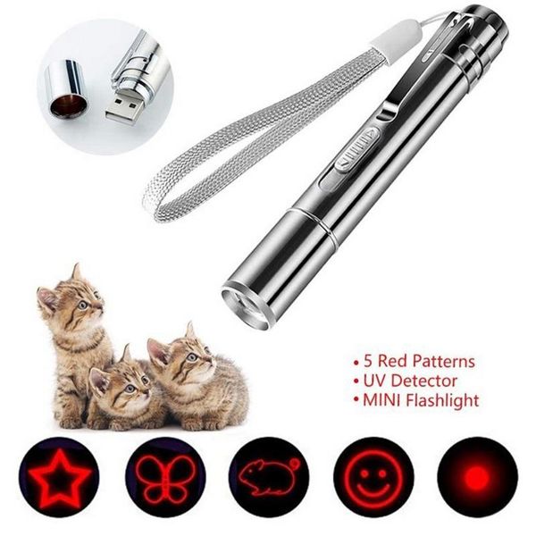 cat toys creative toy & funny pet stainless steel usb charging led pointer light pen with bright animation mouse
cat toys creative toy & funny pet stainless steel usb charging led pointer light pen with bright animation mouse