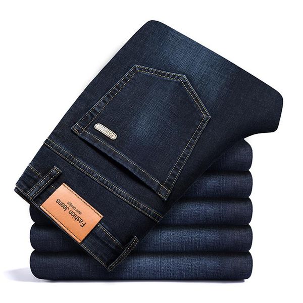 men's jeans classic brand anti-theft zipper autumn winter business casual loose thick denim trousers male stretch warm pants, Blue
men's jeans classic brand anti-theft zipper autumn winter business casual loose thick denim trousers male stretch warm pants, Blue