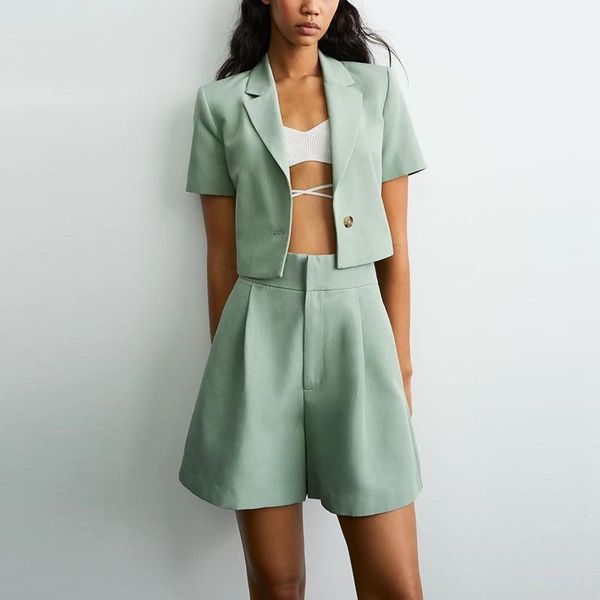 women's tracksuits women casual linen shorts sets summer two piece blazer shirt and outfits cotton wide leg crop top, Gray
women's tracksuits women casual linen shorts sets summer two piece blazer shirt and outfits cotton wide leg crop top, Gray