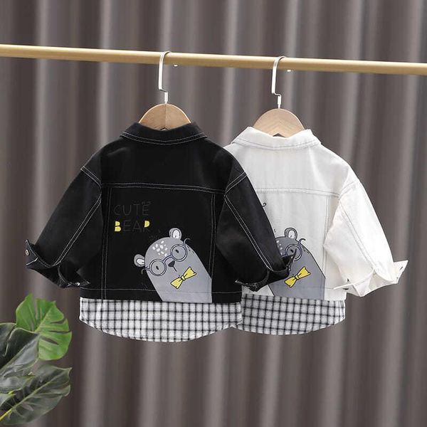 jackets children's clothing long-sleeved jacket 2022 spring and autumn trendy baby casual clothes boy splicing, Blue;gray
jackets children's clothing long-sleeved jacket 2022 spring and autumn trendy baby casual clothes boy splicing, Blue;gray