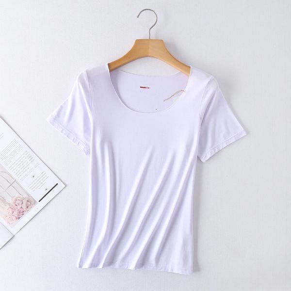 tee women's fashion leisure soft cotton breathable short sleeve t-shirt, White
tee women's fashion leisure soft cotton breathable short sleeve t-shirt, White