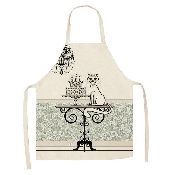 aprons 1 pcs cute cat pattern kitchen apron for women cotton linen bibs household cleaning pinafore home cooking
aprons 1 pcs cute cat pattern kitchen apron for women cotton linen bibs household cleaning pinafore home cooking