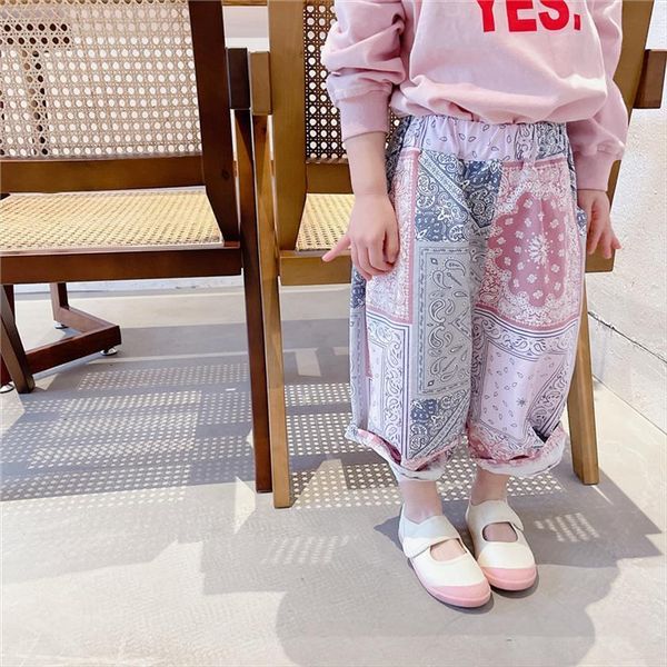 spring summer cotton retro harem pants girl fashion casual loose for kids clothes korean style, Blue
spring summer cotton retro harem pants girl fashion casual loose for kids clothes korean style, Blue