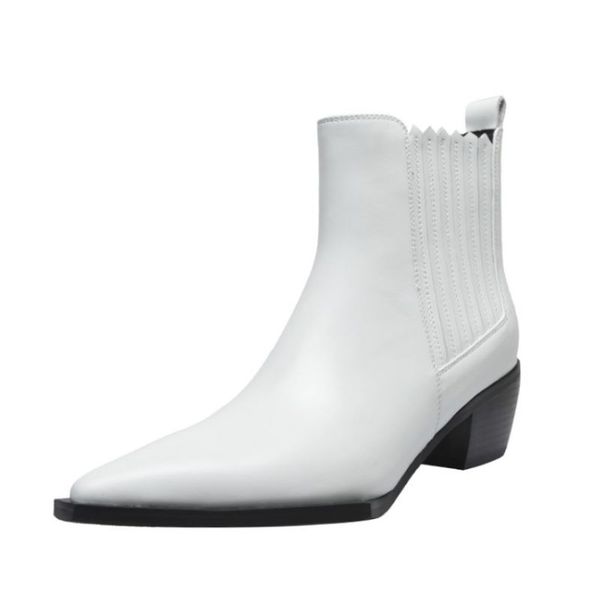 new ankle boots women real leather pointed tow western boots woman fashion cool party boot footwear size 34-40, Black
new ankle boots women real leather pointed tow western boots woman fashion cool party boot footwear size 34-40, Black