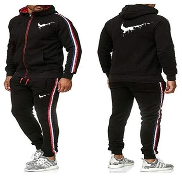 tracksuit men's brand 2-suit piece winter jacket of the casual men jackets with zipper sports clothes + pantsuit suit matching sweatpan, Gray
tracksuit men's brand 2-suit piece winter jacket of the casual men jackets with zipper sports clothes + pantsuit suit matching sweatpan, Gray