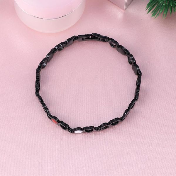 charm bracelets magnetic titanium steel bracelet therapy health care adjustable for men (black), Golden;silver
charm bracelets magnetic titanium steel bracelet therapy health care adjustable for men (black), Golden;silver