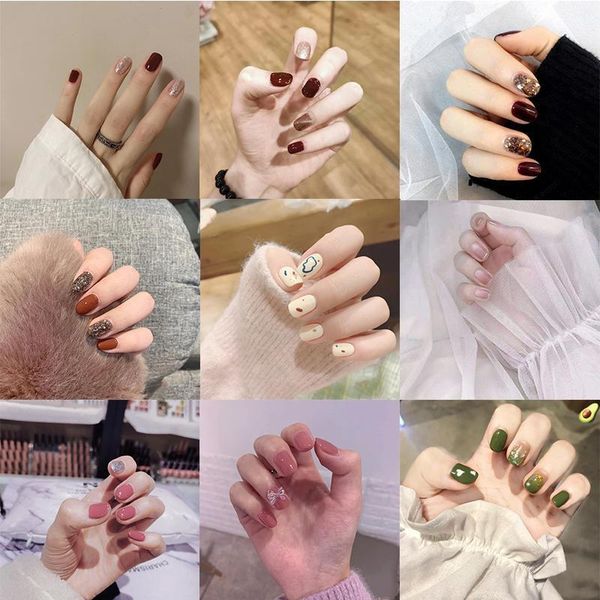 short pudding doodle white fake nail cross color shiny bow gold leaf decoration flase art tool beauty star tips false nails1, Red;gold
short pudding doodle white fake nail cross color shiny bow gold leaf decoration flase art tool beauty star tips false nails1, Red;gold