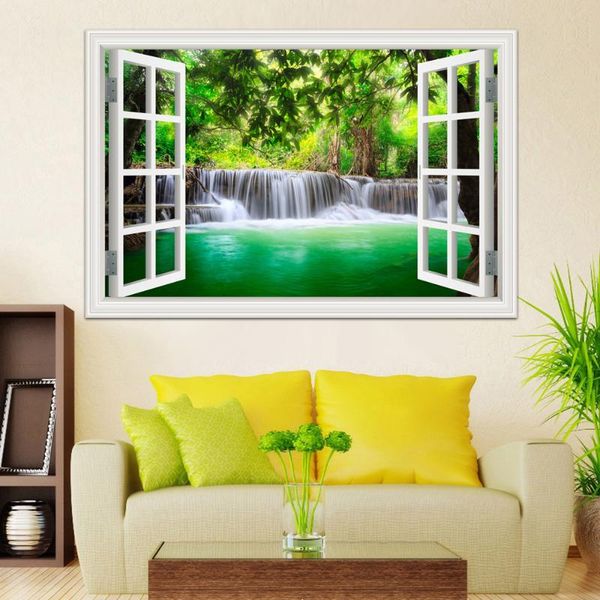 3d window view waterfall wall sticker decal wallpaper nature landscape decals for living room home decor art poster stickers
3d window view waterfall wall sticker decal wallpaper nature landscape decals for living room home decor art poster stickers