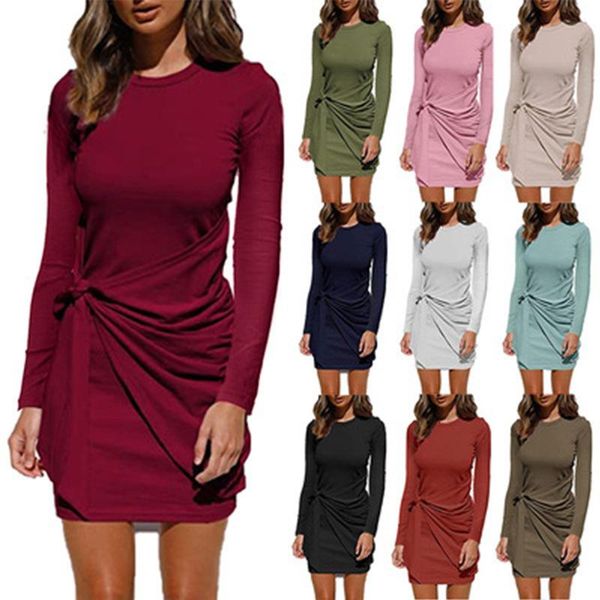 casual dresses long sleeve dress 2021 vintage winter autumn slim o-neck party elegant thin black midi vestido de mujer, Black;gray
casual dresses long sleeve dress 2021 vintage winter autumn slim o-neck party elegant thin black midi vestido de mujer, Black;gray