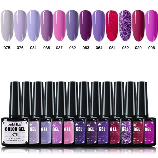 nail art kits ladymisty 90 colors gel polish set glitter uv led varnish semi permanent kit for manicures
nail art kits ladymisty 90 colors gel polish set glitter uv led varnish semi permanent kit for manicures