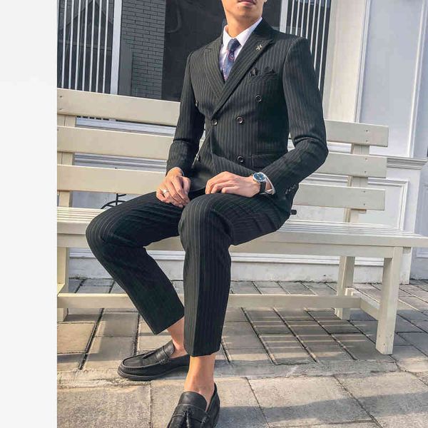 men's suits & blazers transcended striped black man's run-in skinny fashionable wedding dress of groom's custom man the most, White;black
men's suits & blazers transcended striped black man's run-in skinny fashionable wedding dress of groom's custom man the most, White;black