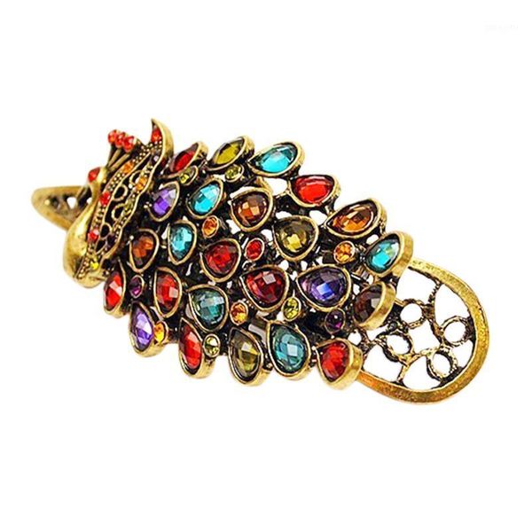 colorful vintage retro antique crystal peacock hairpin hair band pin accessories for women jewelry1
colorful vintage retro antique crystal peacock hairpin hair band pin accessories for women jewelry1