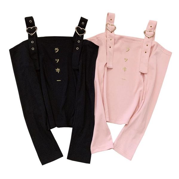 women's t-shirt harajuku women summer 2021 gold metal love long sleeve punk cute cotton sweet girls tee y2k t-shirts aesthetic kawaii, White
women's t-shirt harajuku women summer 2021 gold metal love long sleeve punk cute cotton sweet girls tee y2k t-shirts aesthetic kawaii, White